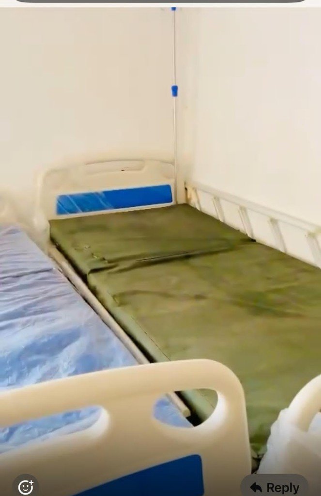 New hospital beds installed in the pediatric ward